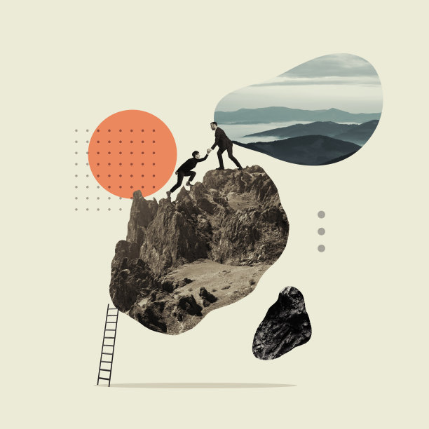 商业中互助的概念。图片下载