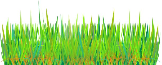 绿草草坪造型图片下载