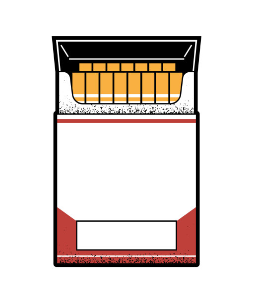 烟盒插图图片下载