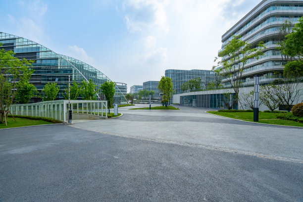 中国重庆科技园园区广场及办公楼图片下载