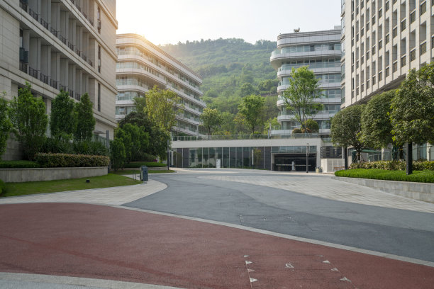 中国重庆科技园园区广场及办公楼图片下载