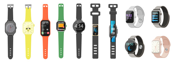 腕表集，时尚配件集机械及数码腕表图片下载