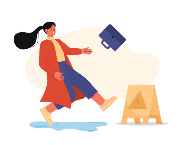 女子在湿地方向图片下载