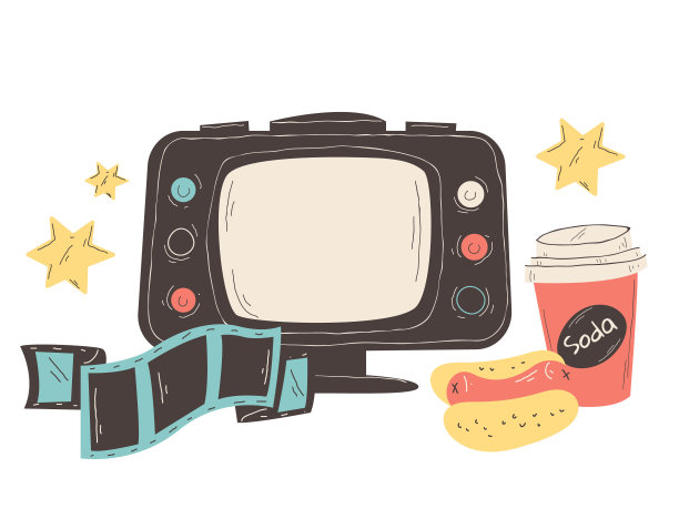 老式电视老式电视孤立的概念。矢量平面图形设计插图图片下载