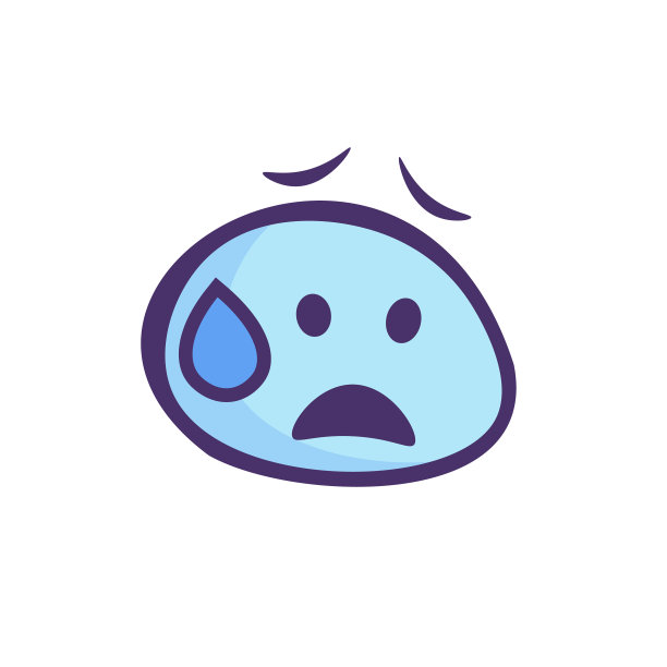 表情可爱的卡通风格暗轮廓线图片下载