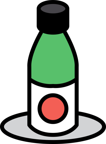 芥末瓶在亚洲食品概念图片下载