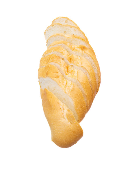 切片的普通面包。它们是新切的。烘焙产品和面包收藏图片下载