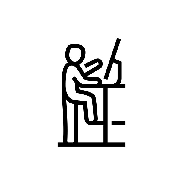 共享线路图标。商务人士，会议，办公室，团队合作，经理。图片下载