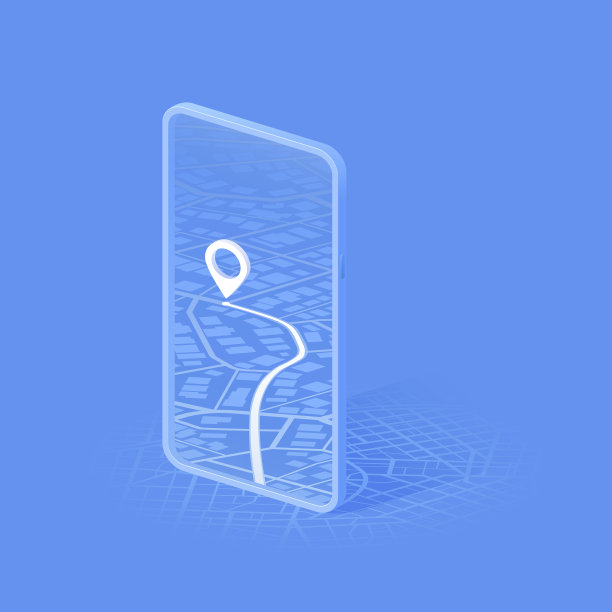 在线移动应用包括智能手机、道路屏幕。位置与GPS地图。矢量插图与城市地图背景图片下载