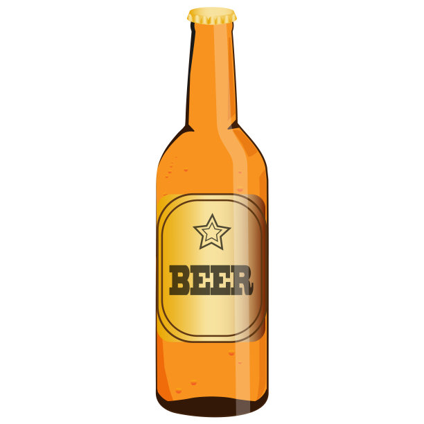 玻璃瓶啤酒图片下载