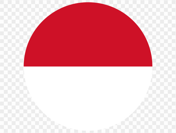 摩纳哥国旗按钮在png或透明的背景。矢量插图。图片下载