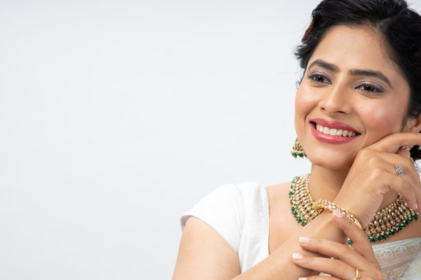 美丽的印度女人股票照片图片下载