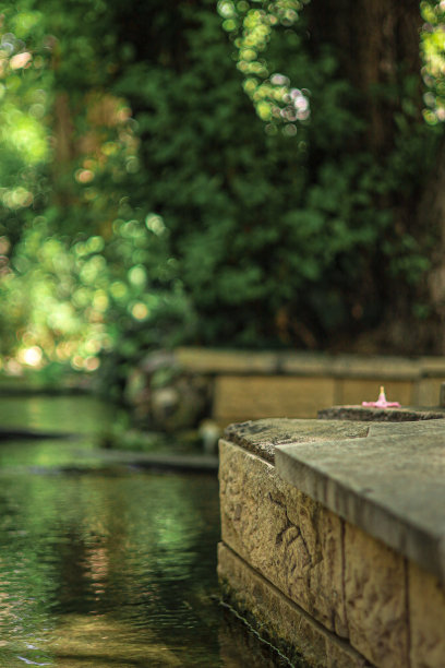 美丽的山间水源图片下载