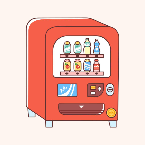 自动售货机售卖饮料图片下载