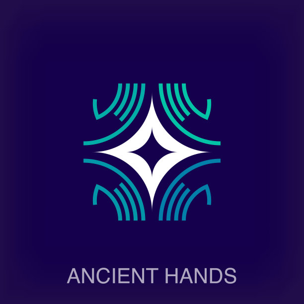 创意古手和星座设计。图片下载