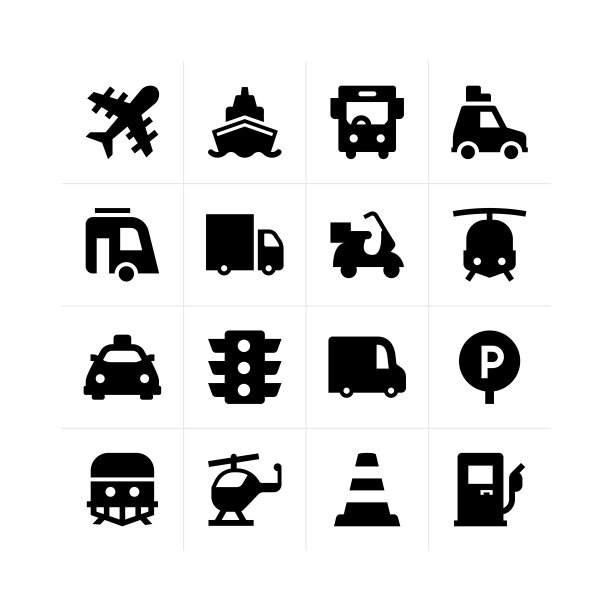 交通图标图片下载