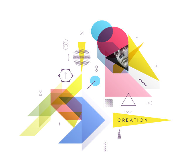 艺术成分。抽象透明几何背景。由点构成的数字人头。封面设计模板演示，横幅，传单，海报或小册子。三维向量。图片下载