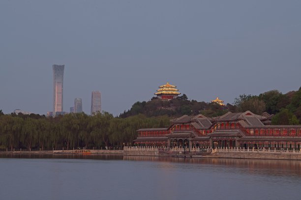 北京城市景观的细节图片下载