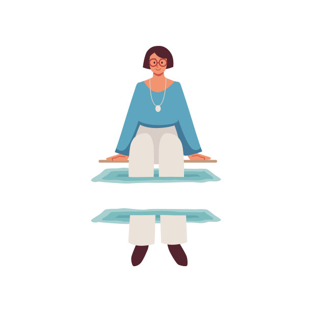 女孩坐在那里，双腿悬在传送洞里。图片下载