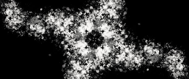 微小的飞溅使形状在全景背景图片下载