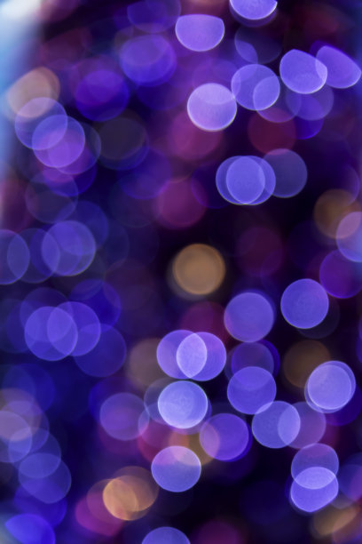 新年节日抽象散焦城市灯光背景。散景抽象背景。图片下载