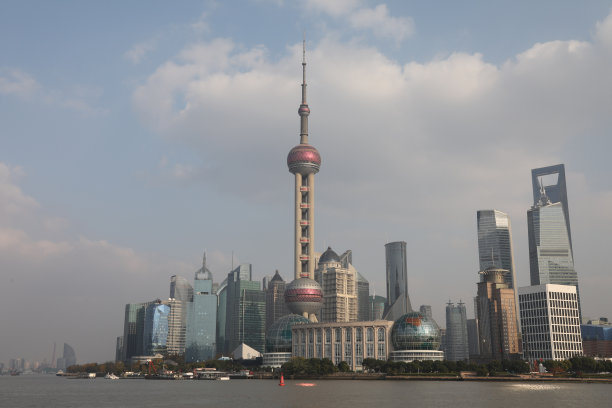 上海中国城市景观城市天际线城市图片下载