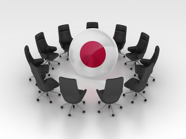 日本国旗和椅子图片下载