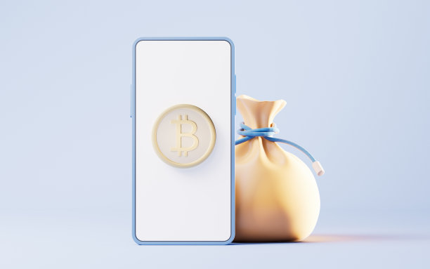 比特币金币与加密货币的概念，3d渲染。图片下载