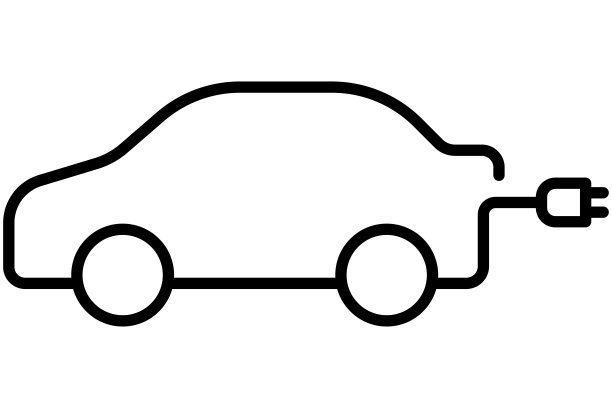 电动汽车图标，生态系统电动汽车充电站，图片下载