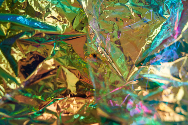 带有金属效果的绿蓝色色调。五彩缤纷的纹理。明亮的彩色背景。抽象的颜色。多色图案设计背景，印刷品。高质量照片图片下载