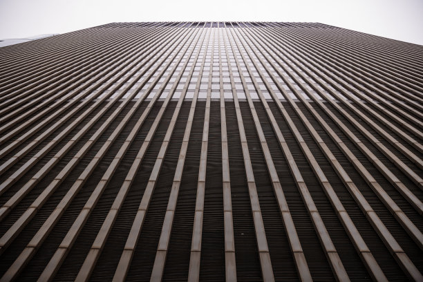 芝加哥城市摩天大楼-芝加哥城市的细节。汽车，居民，游客，大城市生活，城市全景，日常生活。历史地标，旅游目的地-库存照片图片下载