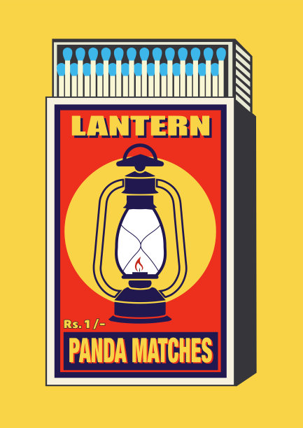 灯笼，手电筒，灯，吊灯，灯塔，烛台打火机属于，打火机可以，火柴盒，火柴矢量插图。复古、古色古香的复古风格包装。印度艺术的旧风格设计图片下载
