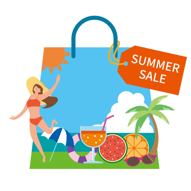 夏季大甩卖图片说明图片下载