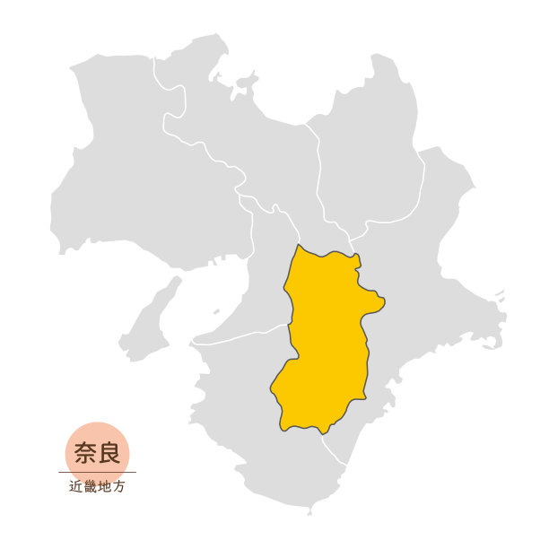奈良县，近畿地区奈良县地图图片下载