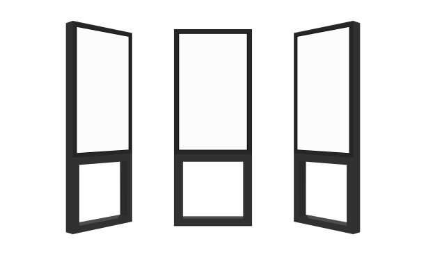 采购产品户外液晶显示器，数字标牌，广告屏幕模型图片下载