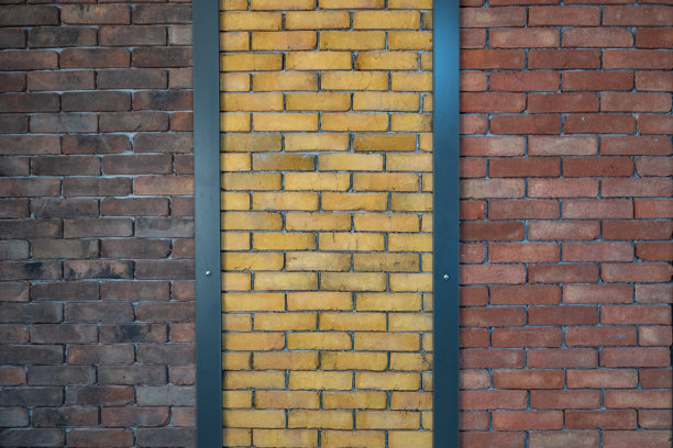 彩色壁炉砖背景照片，Boyabat Sinop，土耳其(土耳其)图片下载