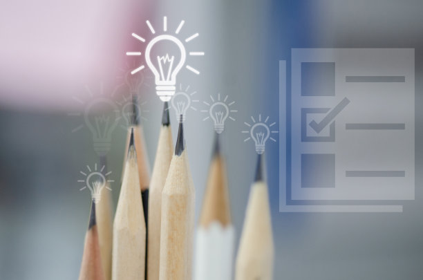 铅笔创意概念。图片下载