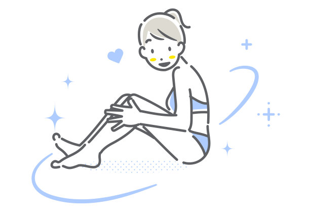 护肤品，年轻女士图片下载