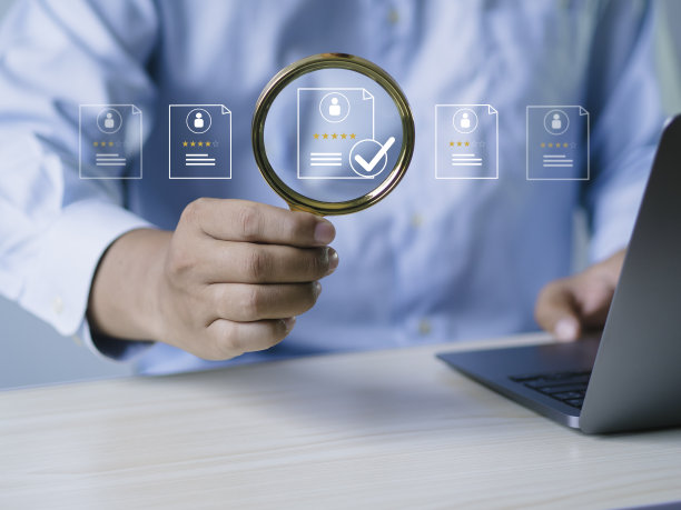 人力资源管理与用人理念求职面试，招聘机构，人力资源，专业人员搜寻图片下载