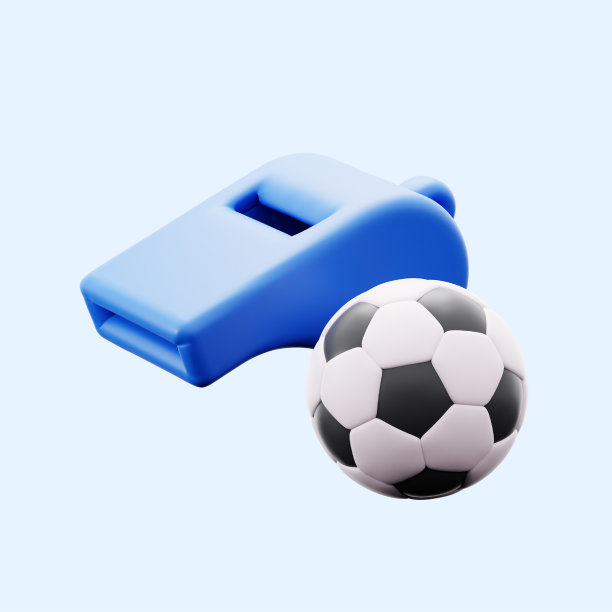 体育裁判工具哨子3D图标渲染设计图片下载