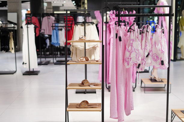 商场里流行时尚的豪华服装图片下载