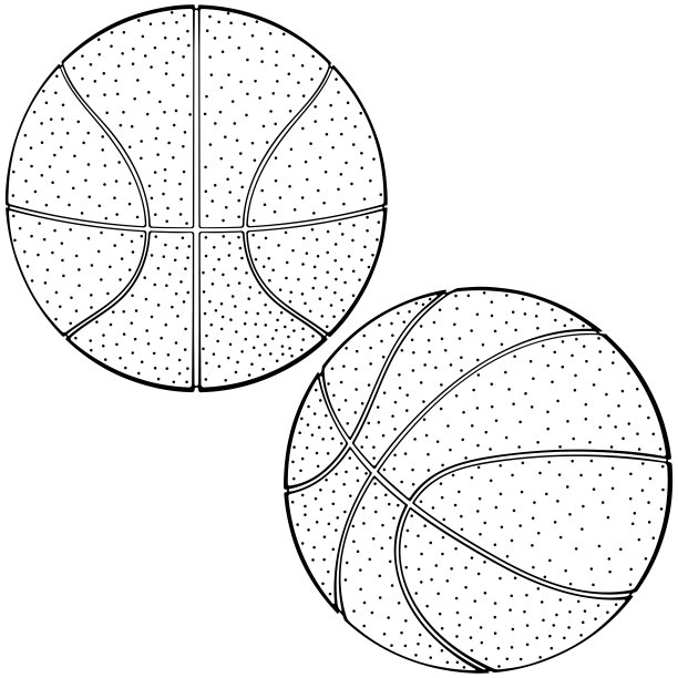 篮球线艺术图片下载