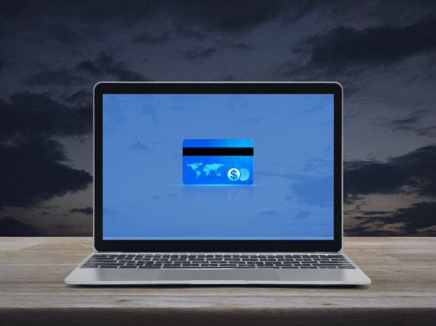 网上电子支付概念图片下载