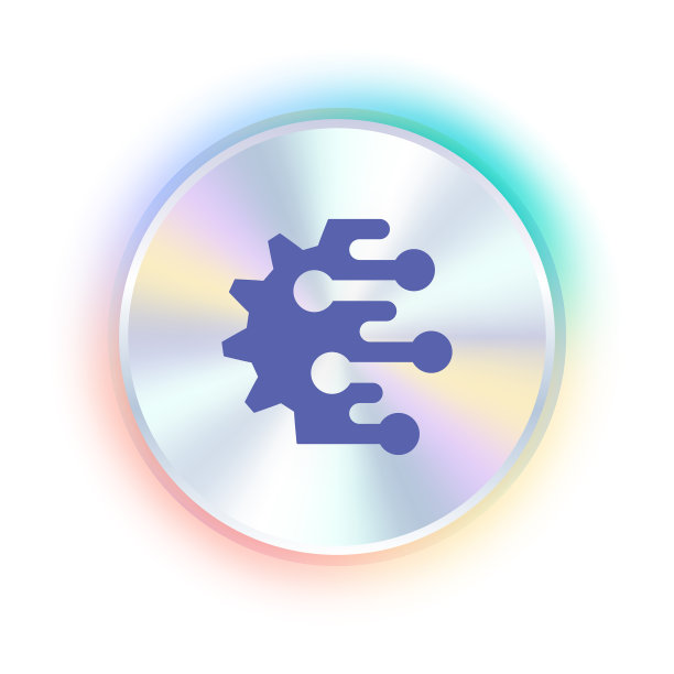 物联网图标全息贴纸设计图片下载