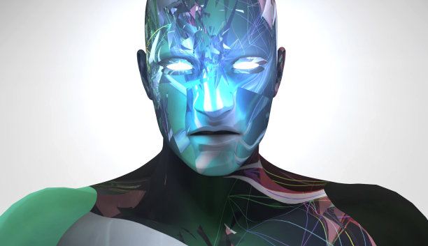 有色外星人看着相机图片下载