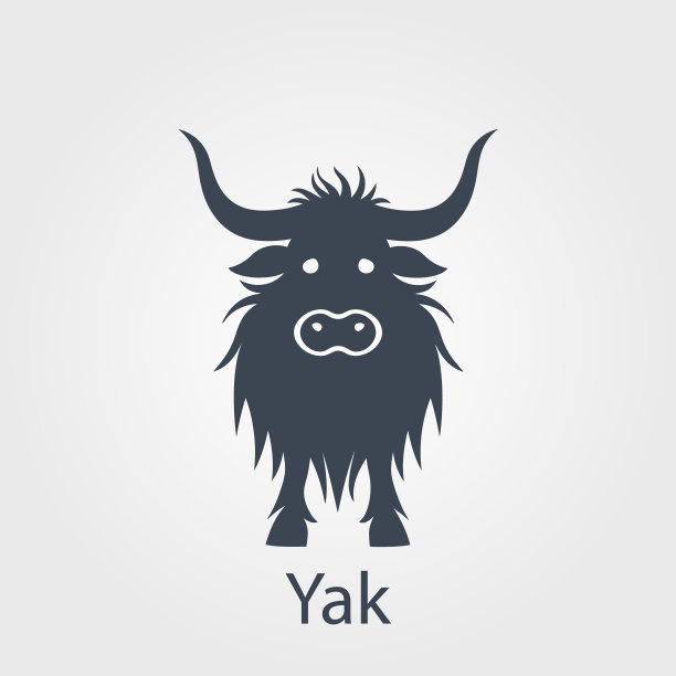 牦牛图标图片下载