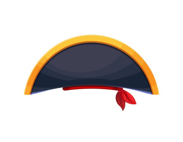 海盗帽或带头巾的海盗船长三角帽图片下载