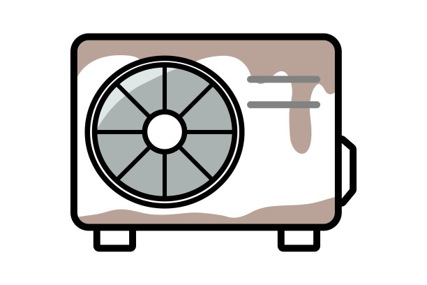 空调室外机脏图片下载