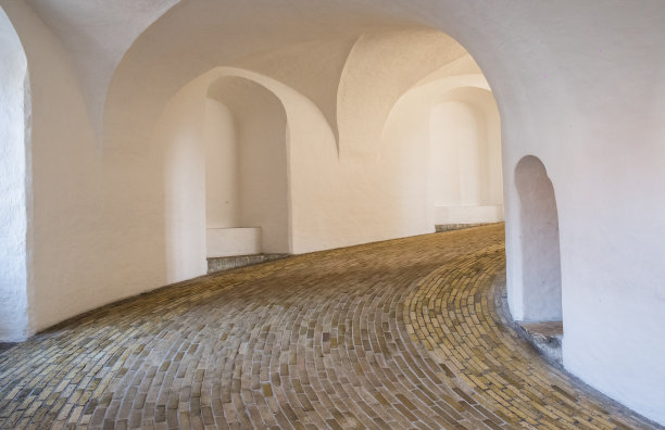 17世纪的哥本哈根塔，作为天文台而建。从户外平台上360度俯瞰城市。图片下载