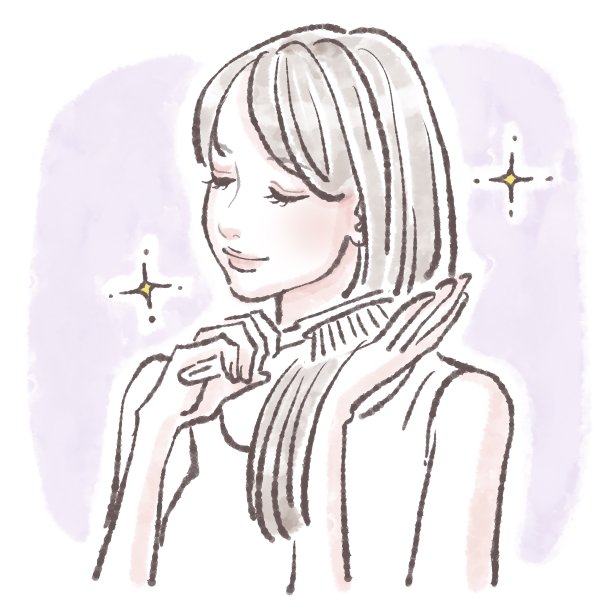 妇女和女孩的插图材料图片下载